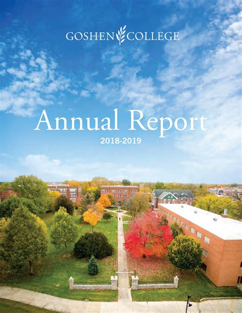 Goshen College Academic Calendar